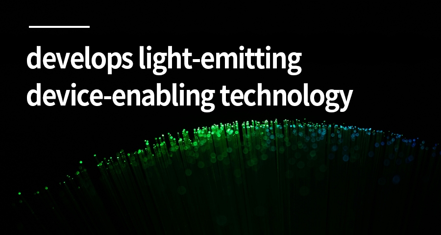 develops light-emitting device-enabling technology